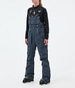 Notorious B.I.B W Ski Pants Women Metal Blue