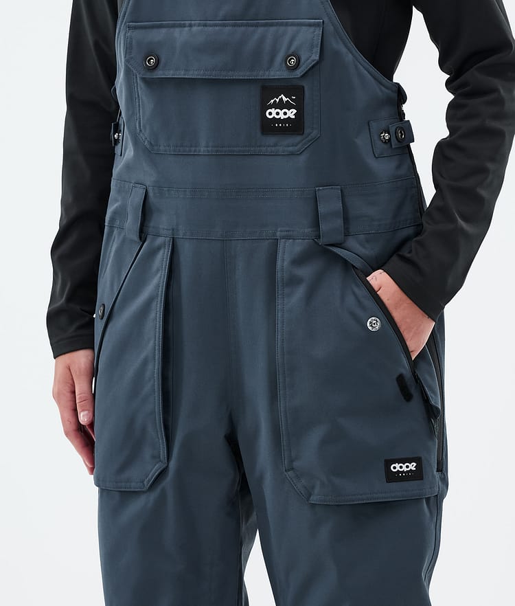 Notorious B.I.B W Ski Pants Women Metal Blue, Image 5 of 7