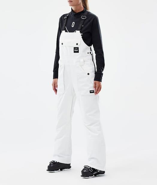 Notorious B.I.B W Pantaloni Sci Donna Old White