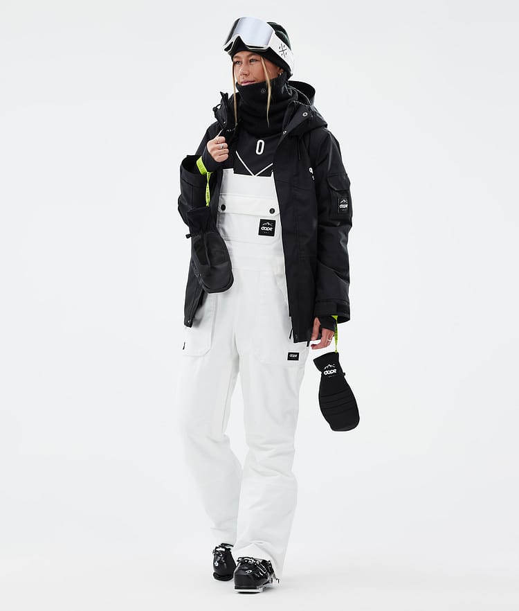 Notorious B.I.B W Pantalon de Ski Femme Old White, Image 2 sur 7