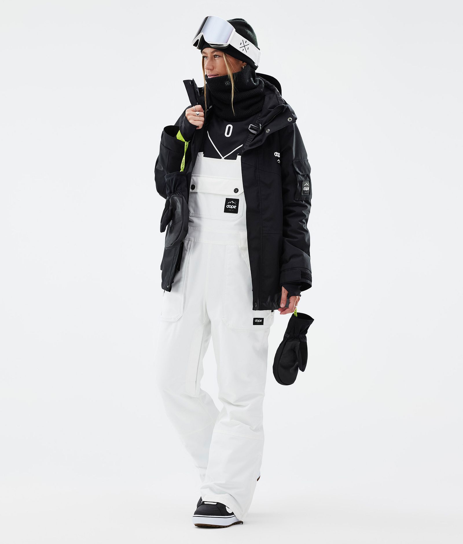 Notorious B.I.B W Pantalones Snowboard Mujer Old White, Imagen 2 de 7
