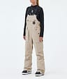 Notorious B.I.B W Pantaloni Snowboard Donna Sand