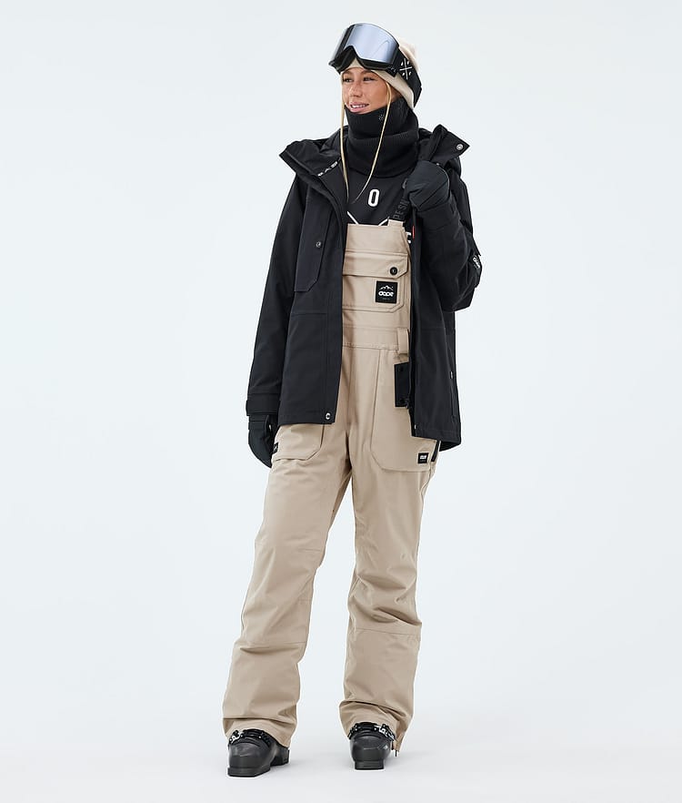 Notorious B.I.B W Ski Pants Women Sand, Image 2 of 7