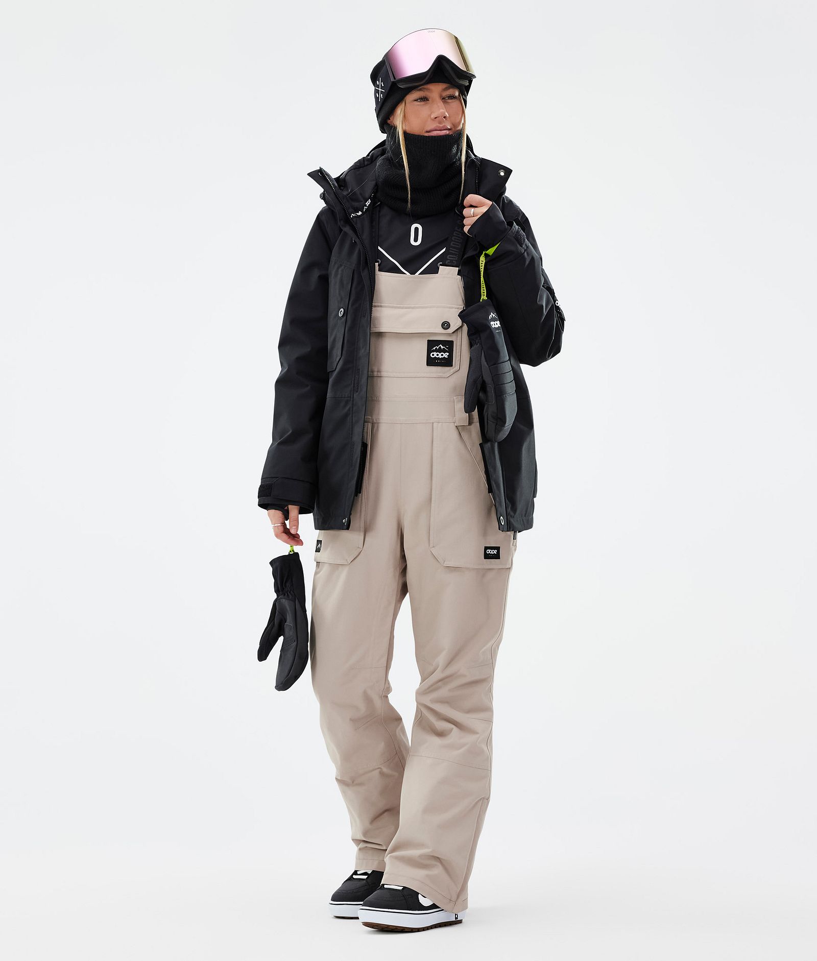 Notorious B.I.B W Pantalones Snowboard Mujer Sand, Imagen 2 de 7