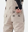 Notorious B.I.B W Pantalon de Snowboard Femme Sand, Image 7 sur 7