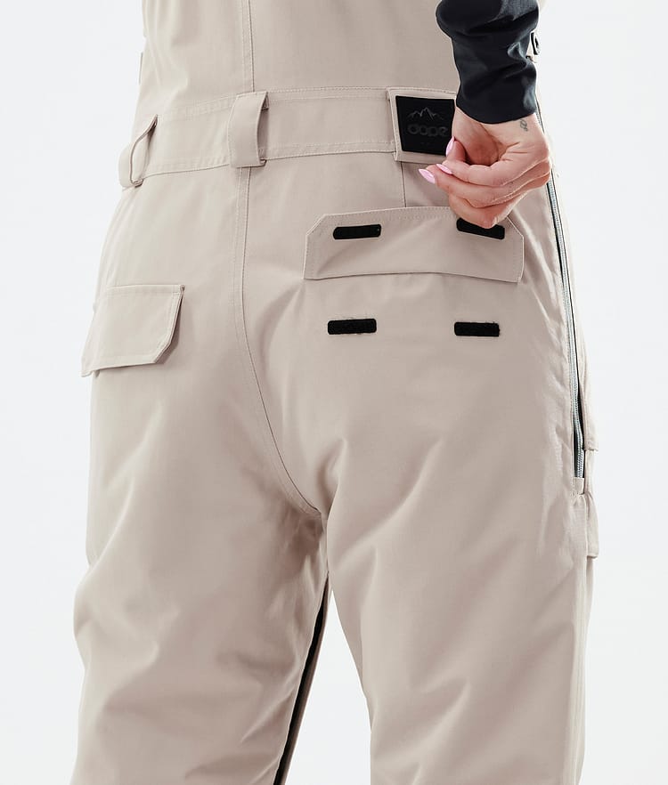 Notorious B.I.B W Snowboard Pants Women Sand, Image 6 of 6