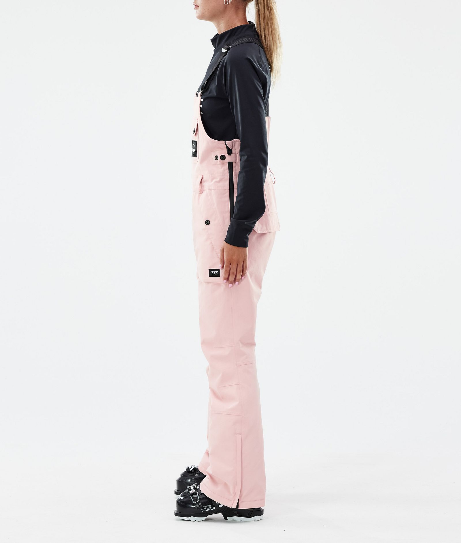 Notorious B.I.B W Pantalon de Ski Femme Soft Pink, Image 3 sur 7