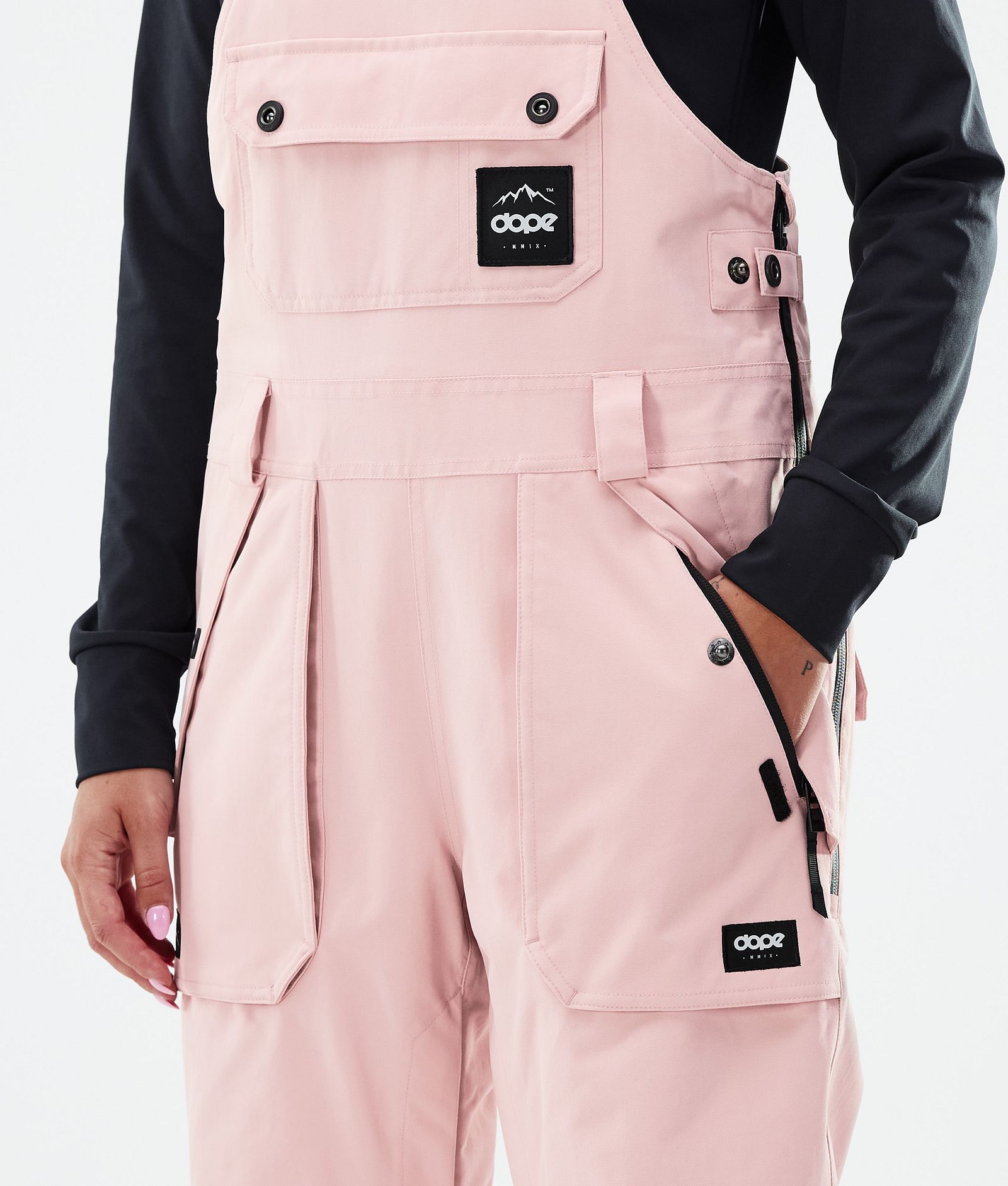Notorious B.I.B W Pantalon de Ski Femme Soft Pink