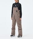 Dope Notorious B.I.B W Snowboardhose Damen Walnut