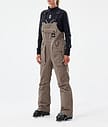 Notorious B.I.B W Ski Pants Women Walnut