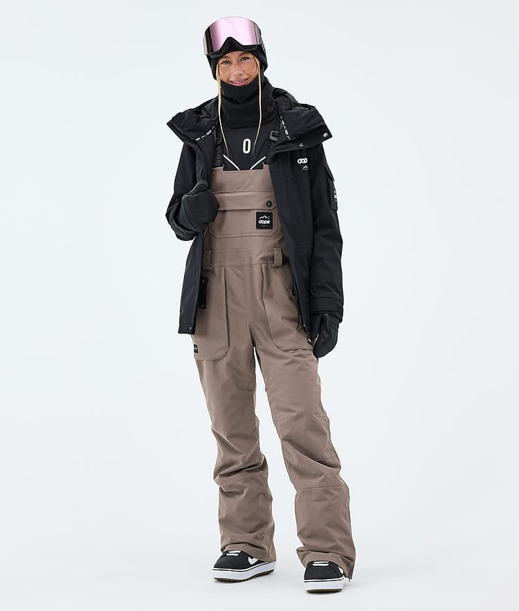 Notorious B.I.B W Pantalon de Snowboard Femme Walnut, Image 2 of 7