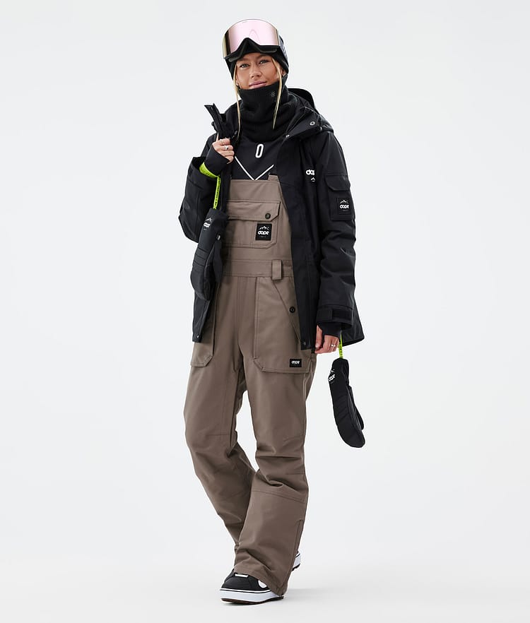 Notorious B.I.B W Snowboard Pants Women Walnut