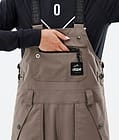 Notorious B.I.B W Snowboardhose Damen Walnut, Bild 6 von 7
