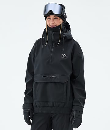 Cyclone W Skijakke Dame Black