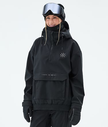 Cyclone W Snowboardjakke Dame Black
