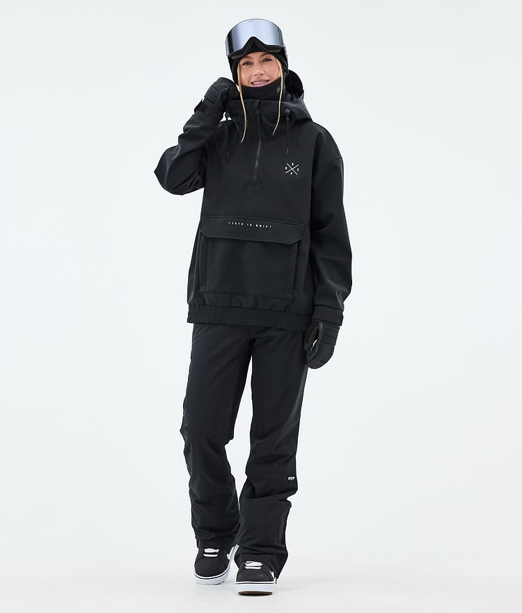 Cyclone W Snowboardjacke Damen Black, Bild 3 von 9