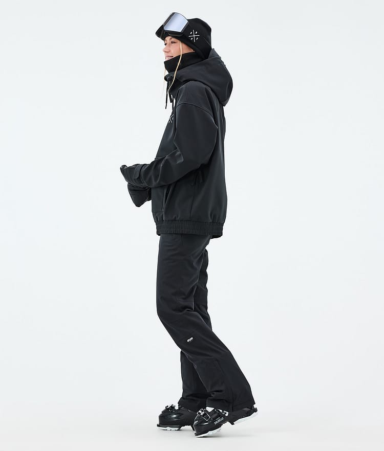 Cyclone W Ski Jacket Women Black, Image 4 of 9