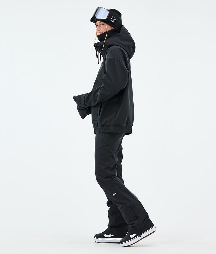 Cyclone W Snowboardjacke Damen Black, Bild 4 von 9