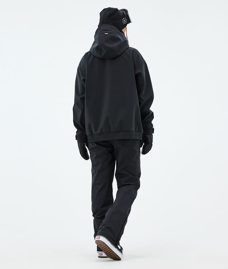 Cyclone W Snowboardjacke Damen Black, Bild 5 von 9