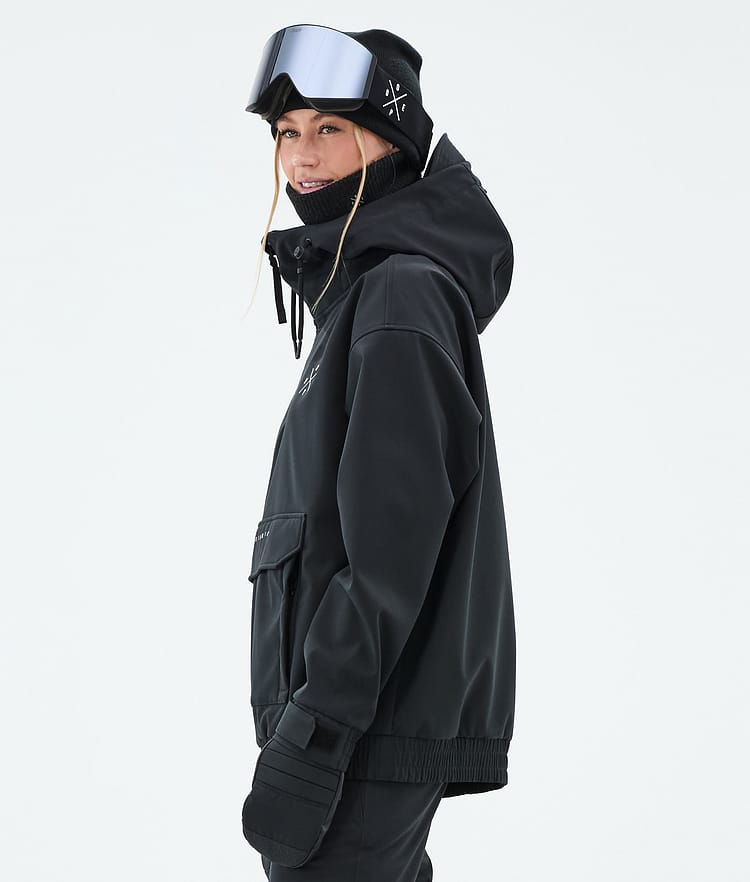 Cyclone W Snowboardjacke Damen Black, Bild 6 von 9