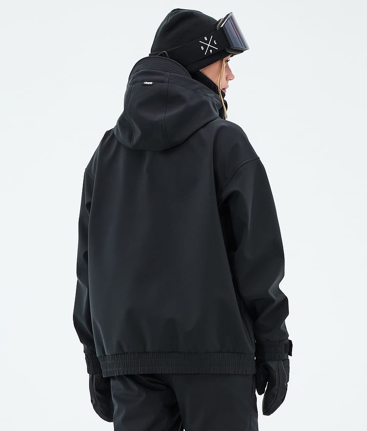 Cyclone W Snowboardjacke Damen Black, Bild 7 von 9
