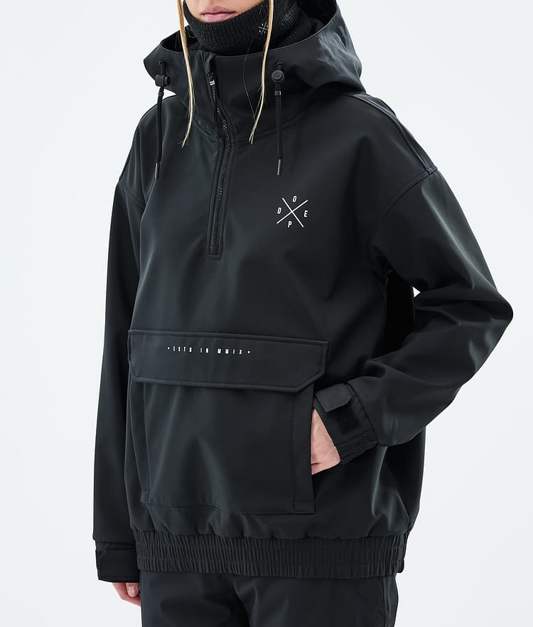 Cyclone W Snowboardjacke Damen Black, Bild 8 von 9