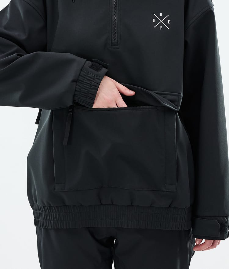 Cyclone W Snowboardjacke Damen Black, Bild 9 von 9