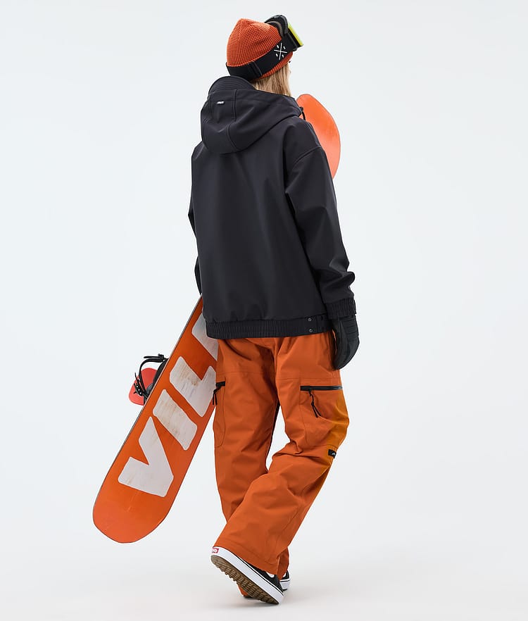 Cyclone W Outfit Snowboard Femme Black/Burned Orange, Image 2 of 2