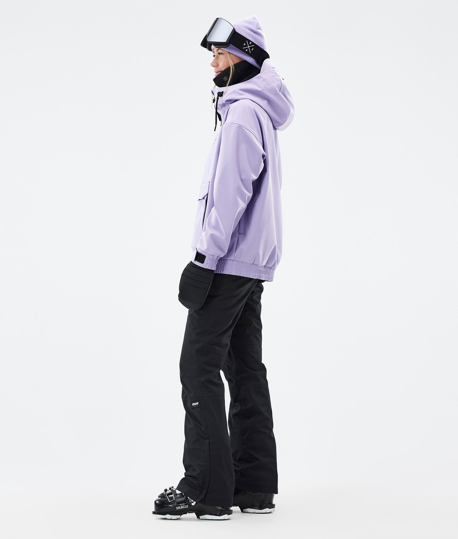 Cyclone W Veste de Ski Femme Faded Violet, Image 3 sur 8