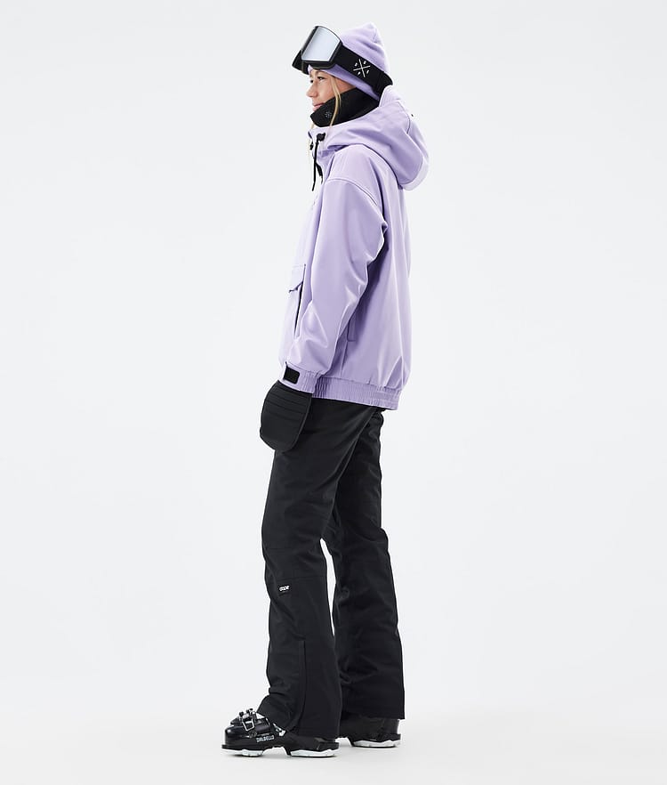 Cyclone W Skijacke Damen Faded Violet