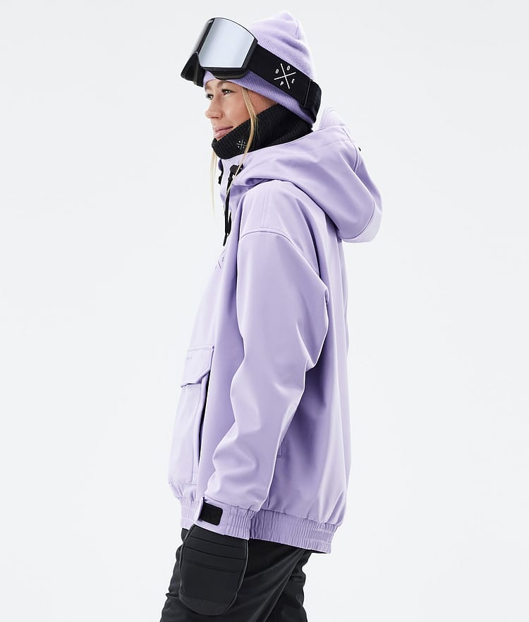 Cyclone W Snowboardjacke Damen Faded Violet, Bild 5 von 8