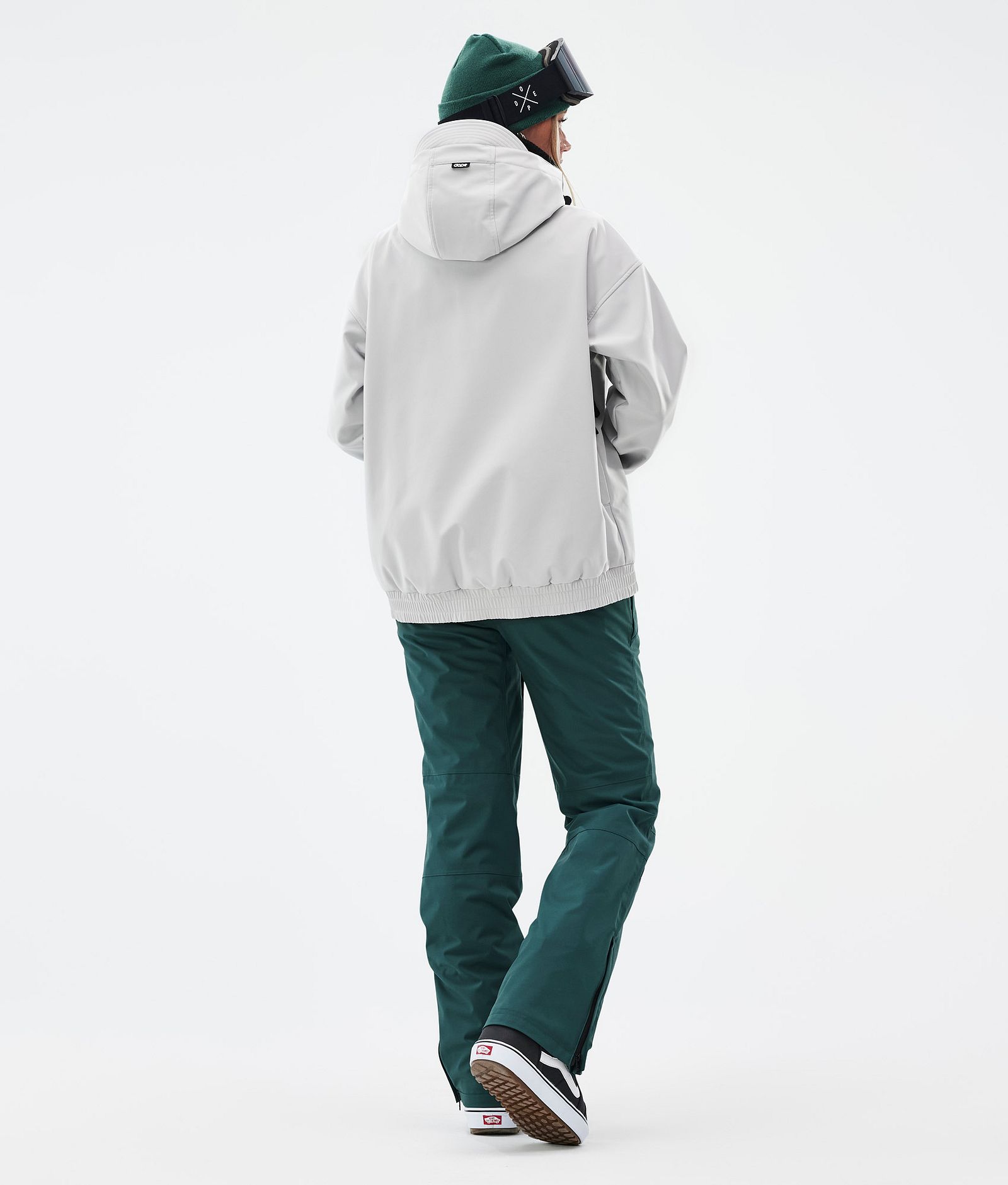 Cyclone W Snowboardjacke Damen Light Grey, Bild 4 von 8