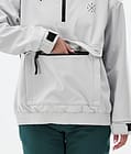 Cyclone W Ski Jacket Women Light Grey, Image 8 of 8