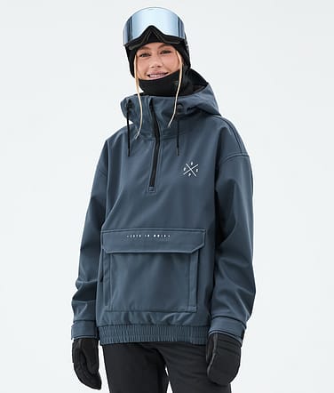 Cyclone W Ski Jacket Women Metal Blue