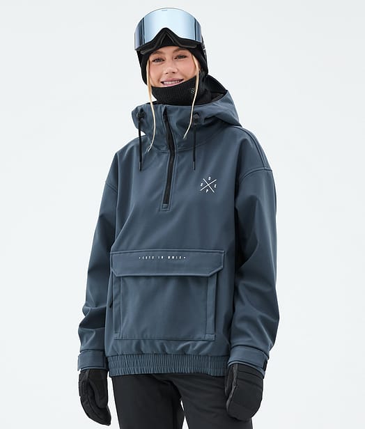 Cyclone W Giacca Sci Donna Metal Blue