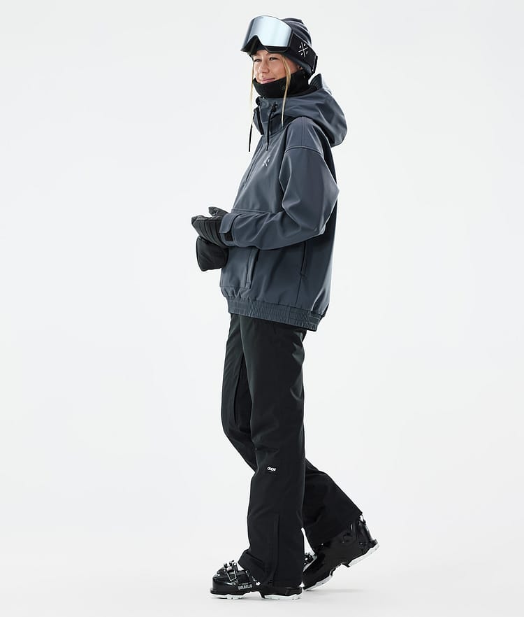 Cyclone W Manteau Ski Femme Metal Blue, Image 4 sur 9