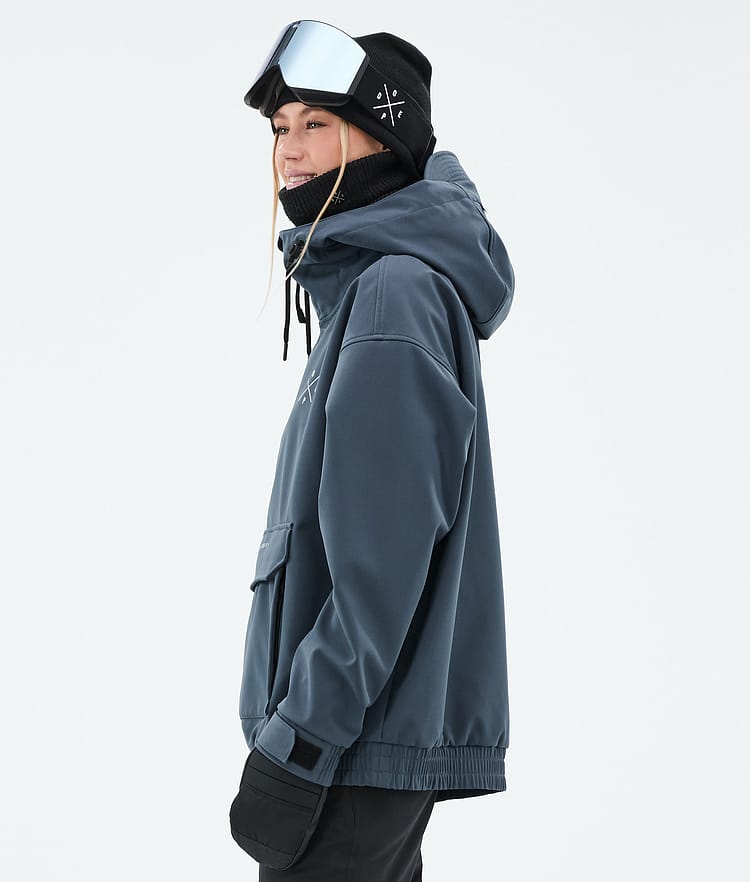 Cyclone W Snowboard Jacket Women Metal Blue Renewed, Image 6 of 9