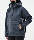 Cyclone W Snowboardjacke Damen Metal Blue Renewed, Bild 8 von 9