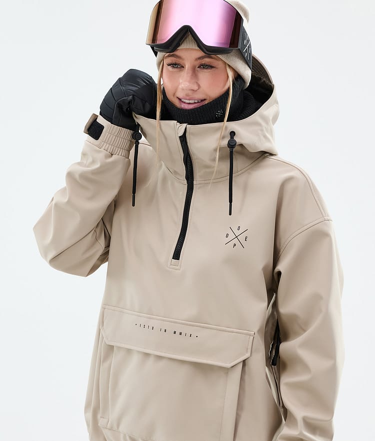 Cyclone W Snowboard Jacket Women Sand, Image 2 of 9