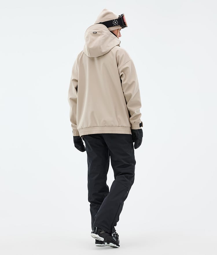 Cyclone W Veste de Ski Femme Sand, Image 5 sur 9