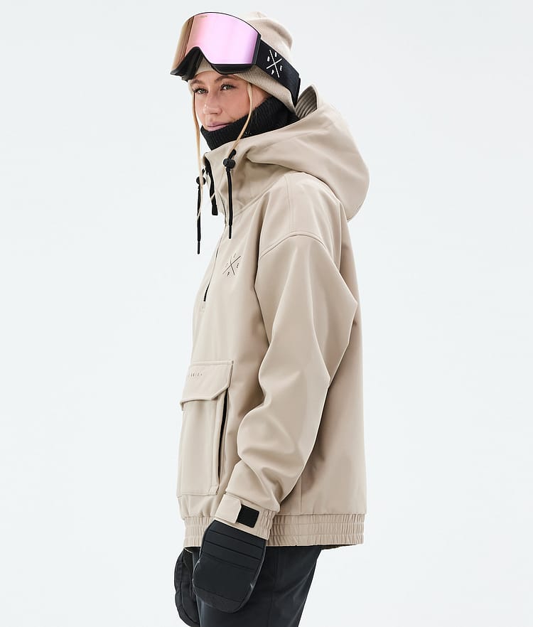 Cyclone W Snowboard Jacket Women Sand, Image 6 of 9