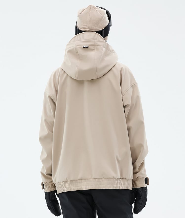Cyclone W Snowboard Jacket Women Sand, Image 7 of 9