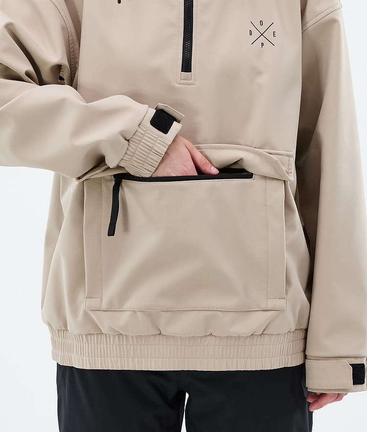 Cyclone W Snowboard Jacket Women Sand, Image 9 of 9