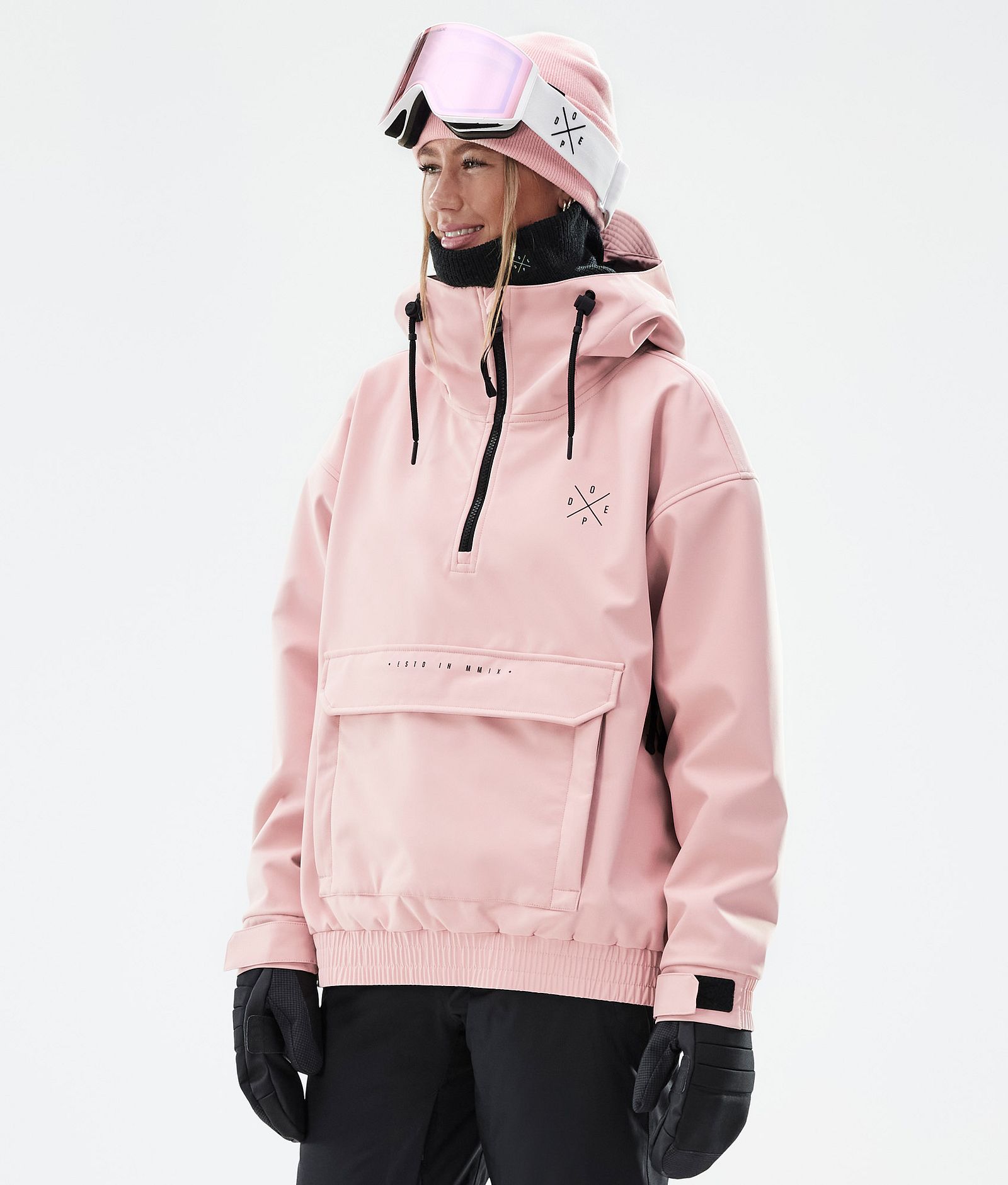 Cyclone W Veste de Ski Femme Soft Pink, Image 1 sur 8