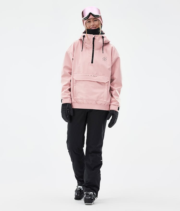 Cyclone W Veste de Ski Femme Soft Pink, Image 3 sur 8