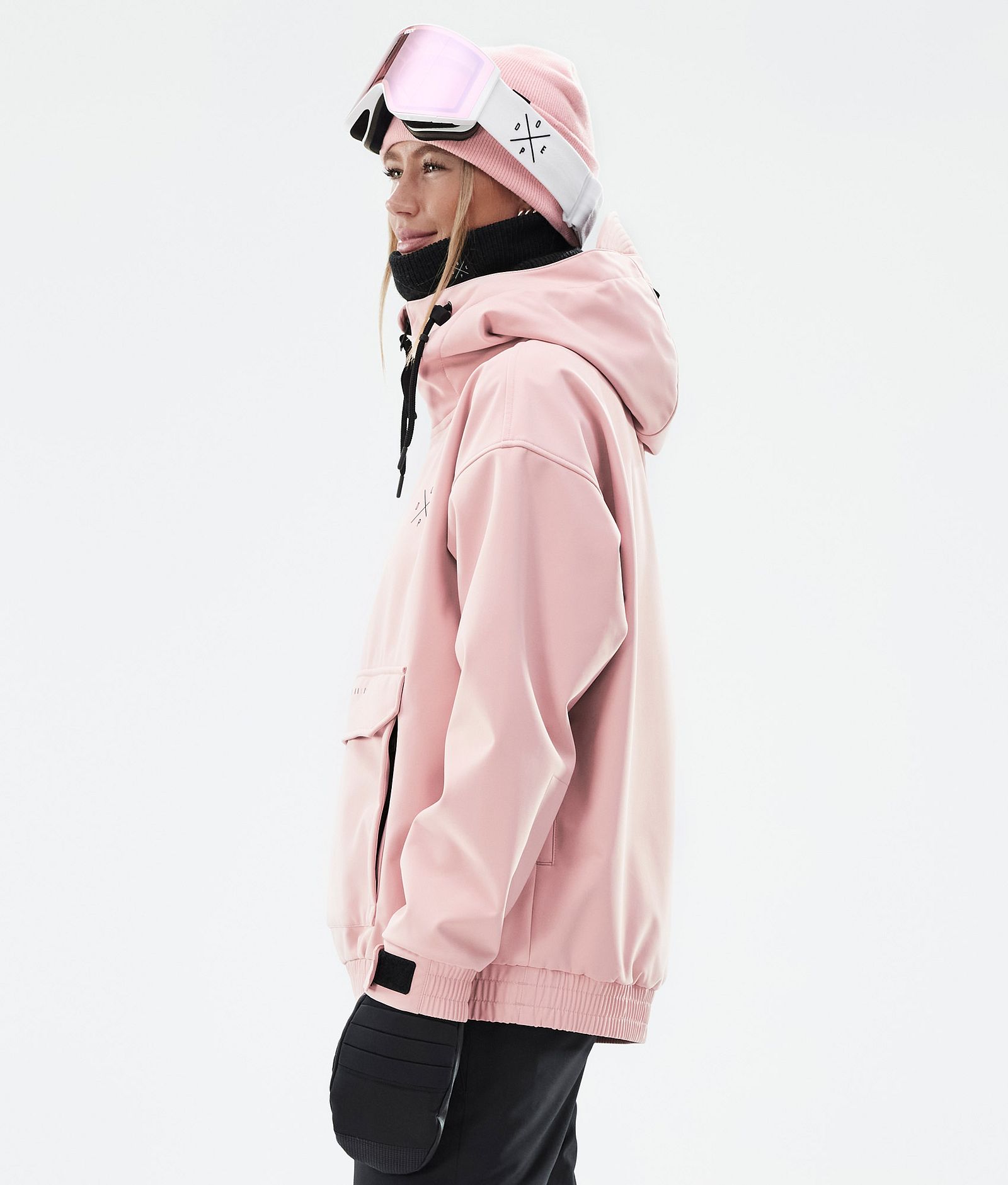 Cyclone W Veste Snowboard Femme Soft Pink, Image 5 sur 8
