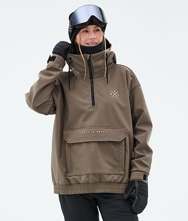 Cyclone W Snowboardjakke Dame Walnut