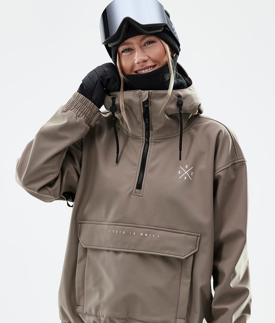 Cyclone W Snowboard Jacket Women Walnut