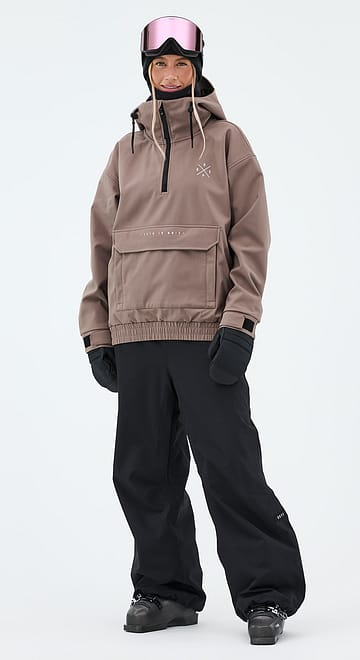 Cyclone W Ski Outfit Women Walnut/Black