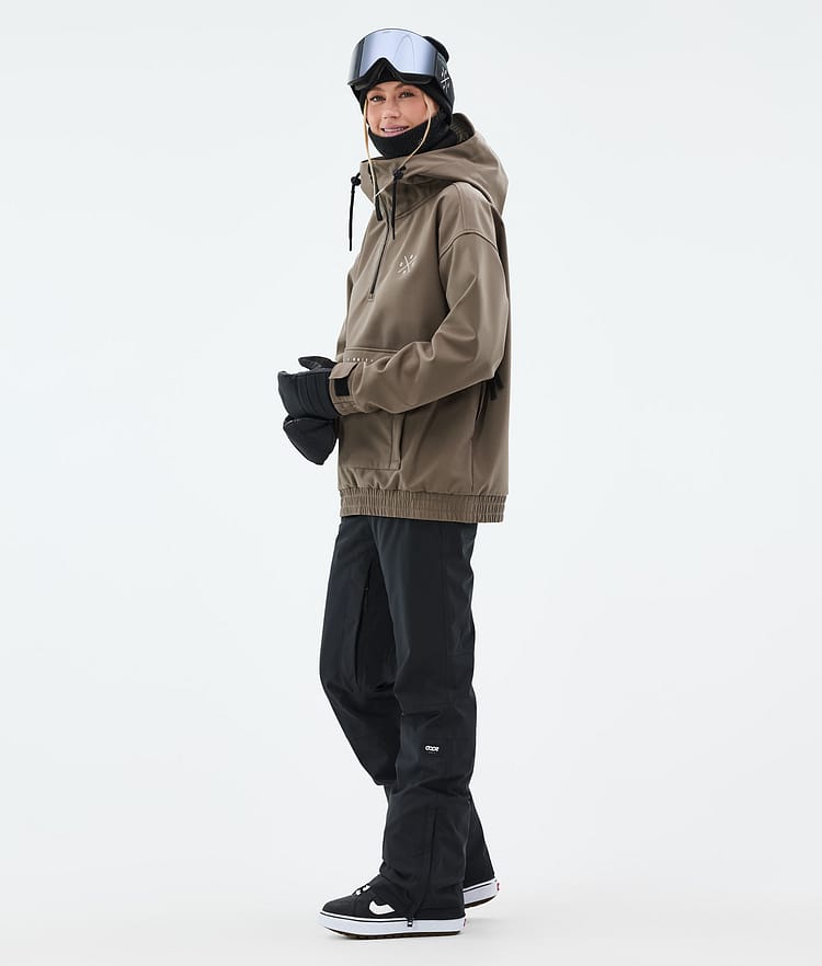 Cyclone W Giacca Snowboard Donna Walnut, Immagine 4 di 9